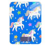 Carino Cartoon Bianco Arcobaleno Unicorni Bariatric Food Scale per Dieta 12 lb/1 oz, 5kg/5g Carino Bilancia digitale da cucina con 4 unità per la perdita di peso sapone Fare perdita di peso báscula