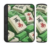 Carino Cartoon Cinese Mahjong 2 pz cintura di sicurezza pad Stop cintura di sicurezza taglio in collo per berlina accessori para carro