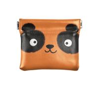 Carino Cartoon Panda Occhi Arancione PU Cuoio Cambiamento Borsa Comoda Organizzazione Borse per Donna, carino cartone animato panda occhi arancione, 1 size, moderno