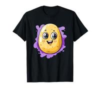 Carino Cartoon Patata Art Maglietta