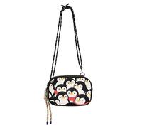 Carino Cartoon Penguin Inverno Crossbody Portafoglio Borsa per Uomo Moda con Tracolla Regolabile Piccole Borse A Tracolla Avere un pasto bolsos pequenos para mujer