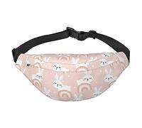 Carino Cartoon s Arcobaleni Marsupio Sling Bag Regolabile Marsupio Crossbody Sling Zaino per Uomini Donne Viaggi Escursionismo Ciclismo Corsa, Motivo 7, Taglia unica, Zaini Daypack