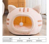 Carino Cave Cat Letti Tenda Cucciolo Canile Cuscino Antiscivolo Caldo