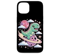 Carino Chibi Dinosauro Su Una Cometa Kawaii Goth Custodia per iPhone 13