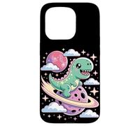Carino Chibi Dinosauro Su Una Cometa Kawaii Goth Custodia per iPhone 15 Pro