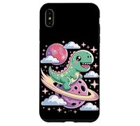 Carino Chibi Dinosauro Su Una Cometa Kawaii Goth Custodia per iPhone XS Max