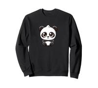 Carino Chibi Panda Kawaii Cartoon Personaggio Felpa