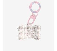 Carino Chihuahua Pug Modello Stampa Osso Forma Medagliette Del Cane Doppio Lato Personalizzato Pet Pendenti per Cani e Gatti