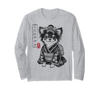 Carino Chihuahua saluta in giapponese Konichiwawa Konnichiwa Maglia a Manica