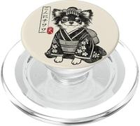 Carino Chihuahua saluta in giapponese Konichiwawa Konnichiwa PopSockets PopGrip per MagSafe
