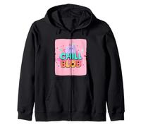 Carino Chill Blob Costume per Un Look Divertente Felpa con Cappuccio