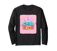 Carino Chill Blob Costume per Un Look Divertente Maglia a Manica