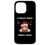 Carino Christmas Carols Mole O Moley Night Uomini Donne Bambini Custodia per iPhone 14 Pro Max