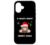 Carino Christmas Carols Mole O Moley Night Uomini Donne Bambini Custodia per iPhone 16
