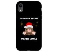 Carino Christmas Carols Mole O Moley Night Uomini Donne Bambini Custodia per iPhone XR