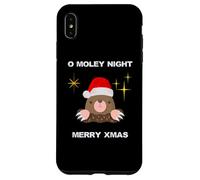 Carino Christmas Carols Mole O Moley Night Uomini Donne Bambini Custodia per iPhone XS Max