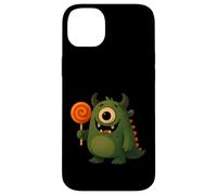 Carino ciclope mostro con lecca-lecca Custodia per iPhone 14 Plus