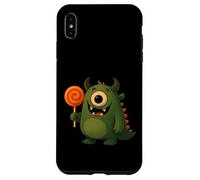 Carino ciclope mostro con lecca-lecca Custodia per iPhone XS Max