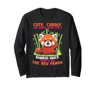 Carino coccoloso e sempre pronto per uno spuntino di bambù che sono io Maglia a Manica