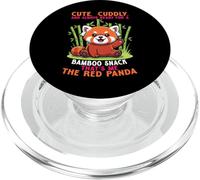 Carino coccoloso e sempre pronto per uno spuntino di bambù che sono io PopSockets PopGrip per MagSafe