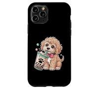 Carino Cockapoo Puppy Love Bubble Tea Kawaii Custodia per iPhone 11 Pro
