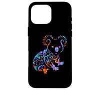 Carino colorato Koala Bear Australia amante degli animali Custodia per iPhone 16 Pro Max
