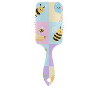 Carino Colorful Fruit Griglie carino spazzola per capelli asciutti Progettato bagnato asciutto spazzola per capelli fini con manico ergonomico cepillo para cabello de mujer