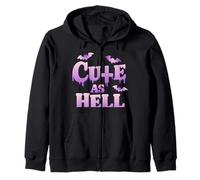 Carino Come l'inferno Pastello Goth Kawaii Gothic Witchcraft Felpa con Cappuccio
