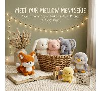 Carino compagno da scrivania in peluche - Bambola compagno di apprendimento per bambini, Bambola amico, Decorazione da scrivania, Regalo di compleanno, Dolce e guaritore piccolo tesoro elefante,conigl