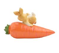 Carino coniglietto decorativo con carota per portare la festa a casa tua