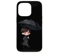Carino coreano Dramma Personaggio Ombrello Scena Kdrama Fans Custodia per iPhone 13 Pro