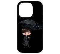 Carino coreano Dramma Personaggio Ombrello Scena Kdrama Fans Custodia per iPhone 14 Pro