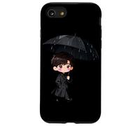 Carino coreano Dramma Personaggio Ombrello Scena Kdrama Fans Custodia per iPhone SE (2020) / 7/8