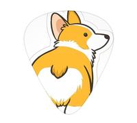 Carino Corgi Butt Guitar Plettri 12 Pezzi Per Ukulele Basso Strumenti Accessori