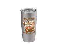 Carino Corgi Coffee Store Brewtiful dentro e fuori Bicchiere termico in acciaio inox doppia parete