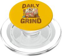 Carino Corgi Daily Grind Coffee Store Amante dei cani PopSockets PopGrip per MagSafe
