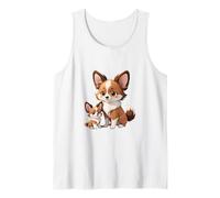 Carino Corgi Dog e Puppy Animal Friends Canotta