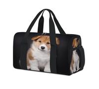 Carino Corgi Dog Sport Duffel Borse per Bambini Ragazze Ragazzi Donne Uomini Corgi Divertente Pernottamento Weekender Borsa Da Viaggio Tote Carry Palestra Casual Duffel Borse