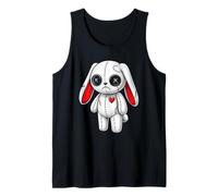 Carino Creepy Emo Bunny, Kawaii Bunny Canotta
