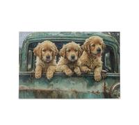 Carino Cuccioli Auto Puzzle Sfida Puzzle Sfida Puzzle per Adulti 1000 Pezzi