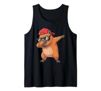 Carino Dabbing Capybara Ragazzi Uomini Bambino Capy Amante Bambini Canotta