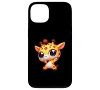 Carino Dabbing Giraffa Cartoon Kawaii Animale Custodia per iPhone 13