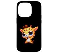 Carino Dabbing Giraffa Cartoon Kawaii Animale Custodia per iPhone 14 Pro