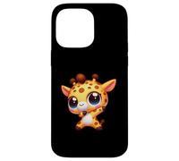 Carino Dabbing Giraffa Cartoon Kawaii Animale Custodia per iPhone 14 Pro Max