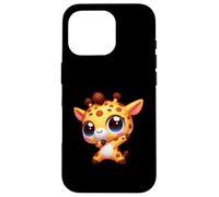 Carino Dabbing Giraffa Cartoon Kawaii Animale Custodia per iPhone 16 Pro