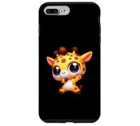 Carino Dabbing Giraffa Cartoon Kawaii Animale Custodia per iPhone 7 Plus/8 Plus