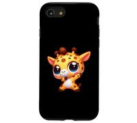Carino Dabbing Giraffa Cartoon Kawaii Animale Custodia per iPhone SE (2020) / 7 / 8