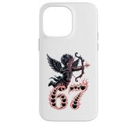 Carino Dark Gothic Valentine 67 - Cupido Freccia Anti Love Meme Custodia per iPhone 14 Pro Max