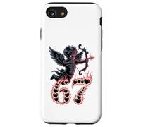 Carino Dark Gothic Valentine 67 - Cupido Freccia Anti Love Meme Custodia per iPhone SE (2020) / 7/8