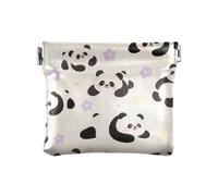 Carino Del Fumetto Bianco Panda Moda Donna In Pelle Moneta Borse Borse Borse Cosmetici Impermeabile per la Borsa per gli Uomini Donne Viaggio monedero para Mujer Pequeno